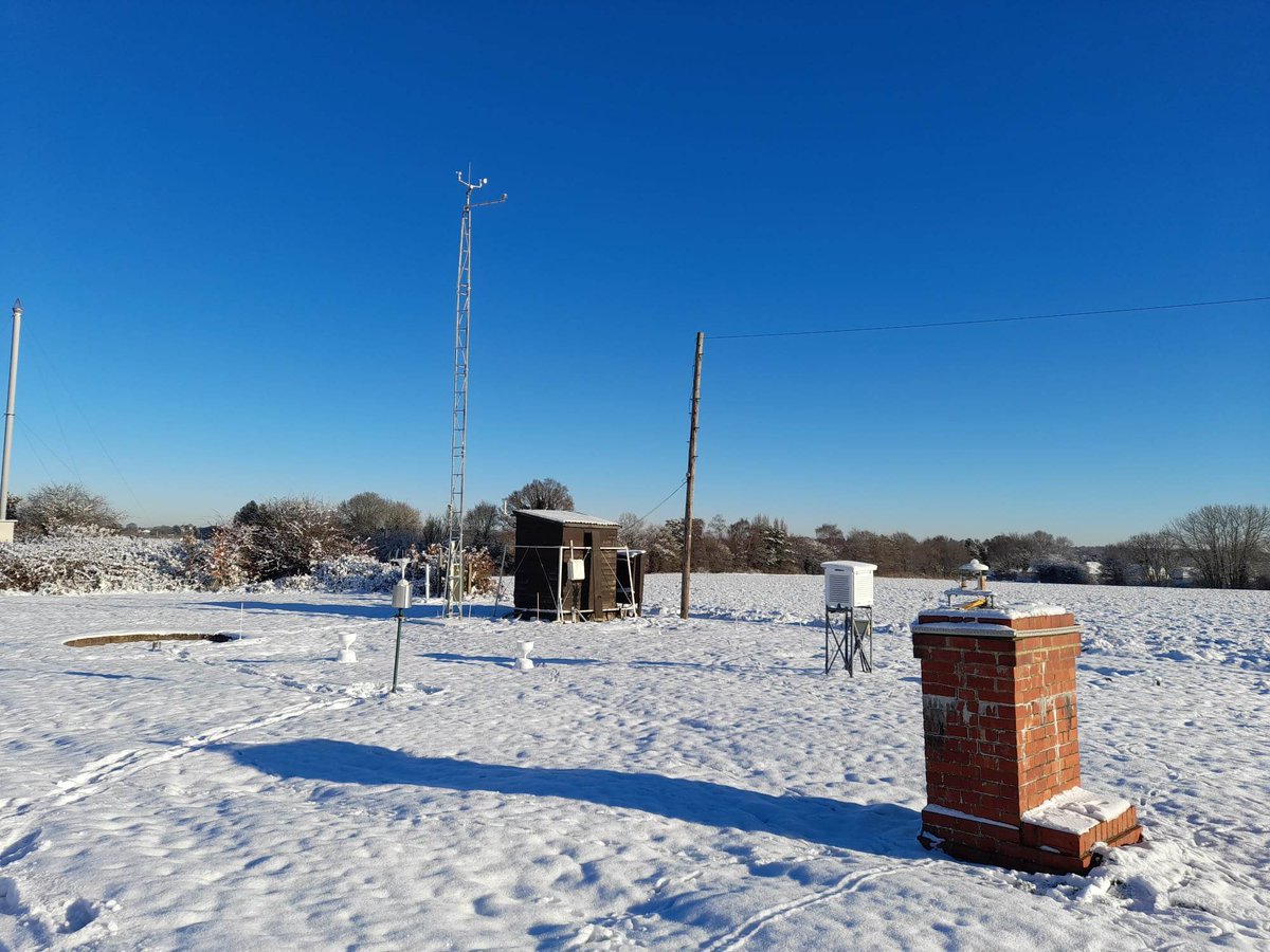 eRA_Curator's tweet photo. Minimum temperatures at Rothamsted met stations in the latest cold snap last week were -9.0 at Rothamsted, Harpenden on the 15th, -8.4 at Brooms Barn on the 13th and -12.7 degrees C at Woburn on the 15th December @Rothamsted #Bedsweather #Hertsweather #weather #snow #temperature https://t.co/XFYelFuxyw
