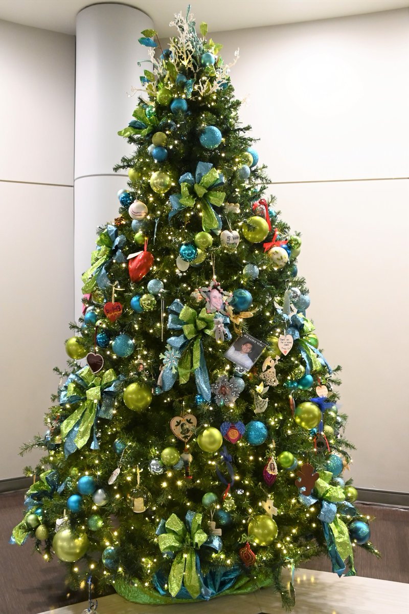 Festive trees greet our associates and visitors throughout the hospital this holiday season. But one tree is very special. It’s the Tree of Life, which is on display in the Physicians Office Building to warm hearts and bring awareness of #organdonation. <a href="/BeA_Donor/">BeA_Donor</a> | #DonateLife