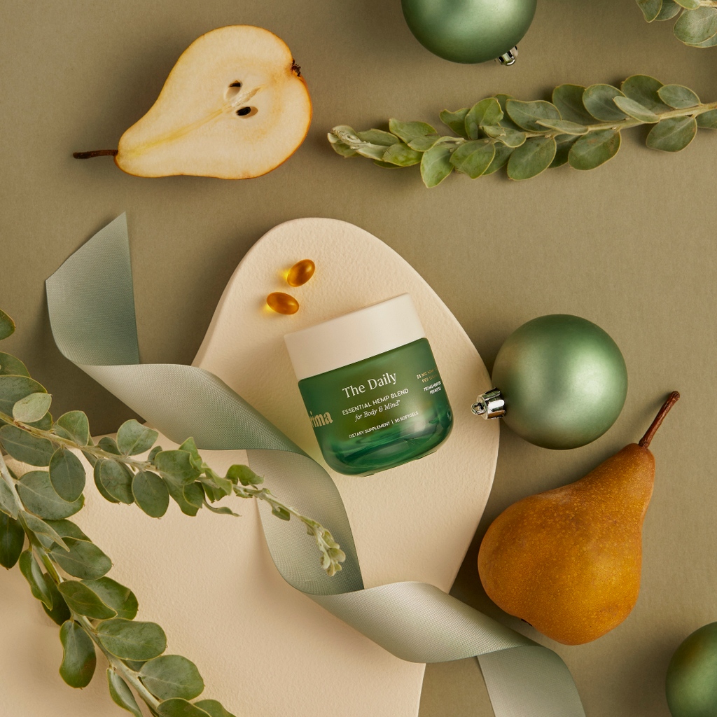 Us mentally preparing for ✨holiday socialization✨  this week. 

Your thoughts, feelings, and stress manifest in the body in physical ways. In fact, 75% of all doctor visits are from stress-related issues. Feeling calm comes from a consistent routine. Take The Daily, daily. 🌱