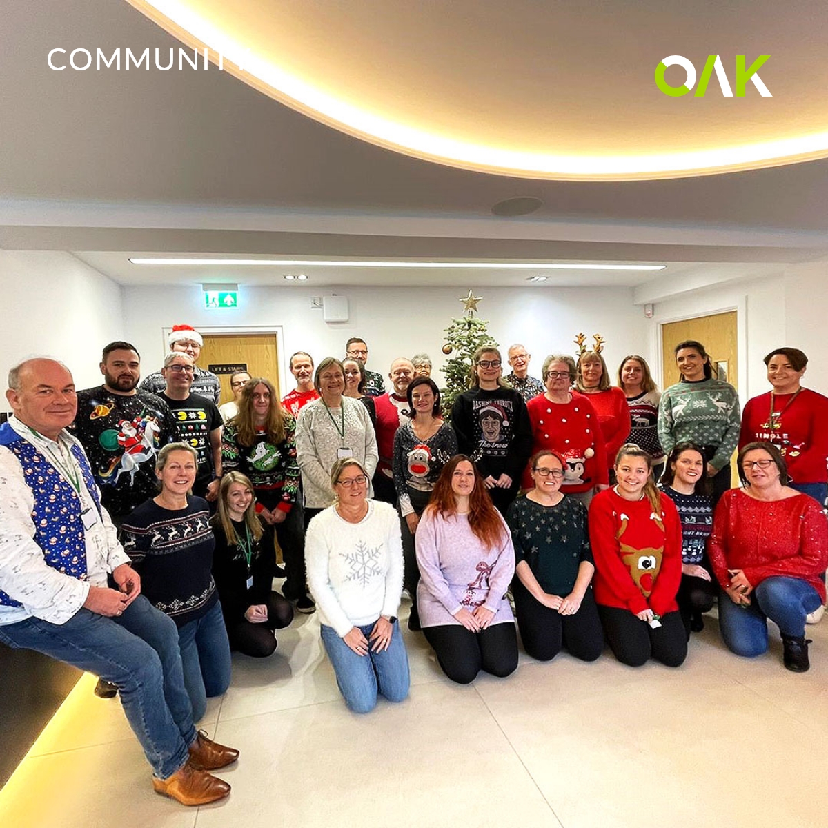 OakGroupLimited's tweet photo. Our Guernsey, Isle of Man, and Jersey offices participated in #ChristmasJumperDay raising money for Save the children.
Which jumper is your favourite? π
#SaveTheChilren #OakGroup #OakCommunity #Christmas #ChirstmasJumper https://t.co/Rebq5e5tfT