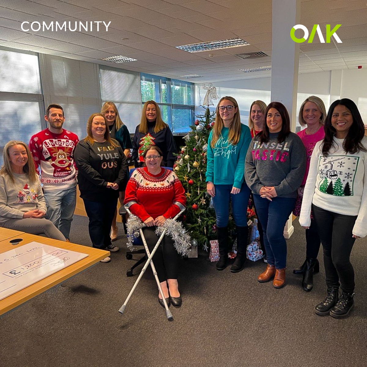 OakGroupLimited's tweet photo. Our Guernsey, Isle of Man, and Jersey offices participated in #ChristmasJumperDay raising money for Save the children.
Which jumper is your favourite? π
#SaveTheChilren #OakGroup #OakCommunity #Christmas #ChirstmasJumper https://t.co/Rebq5e5tfT