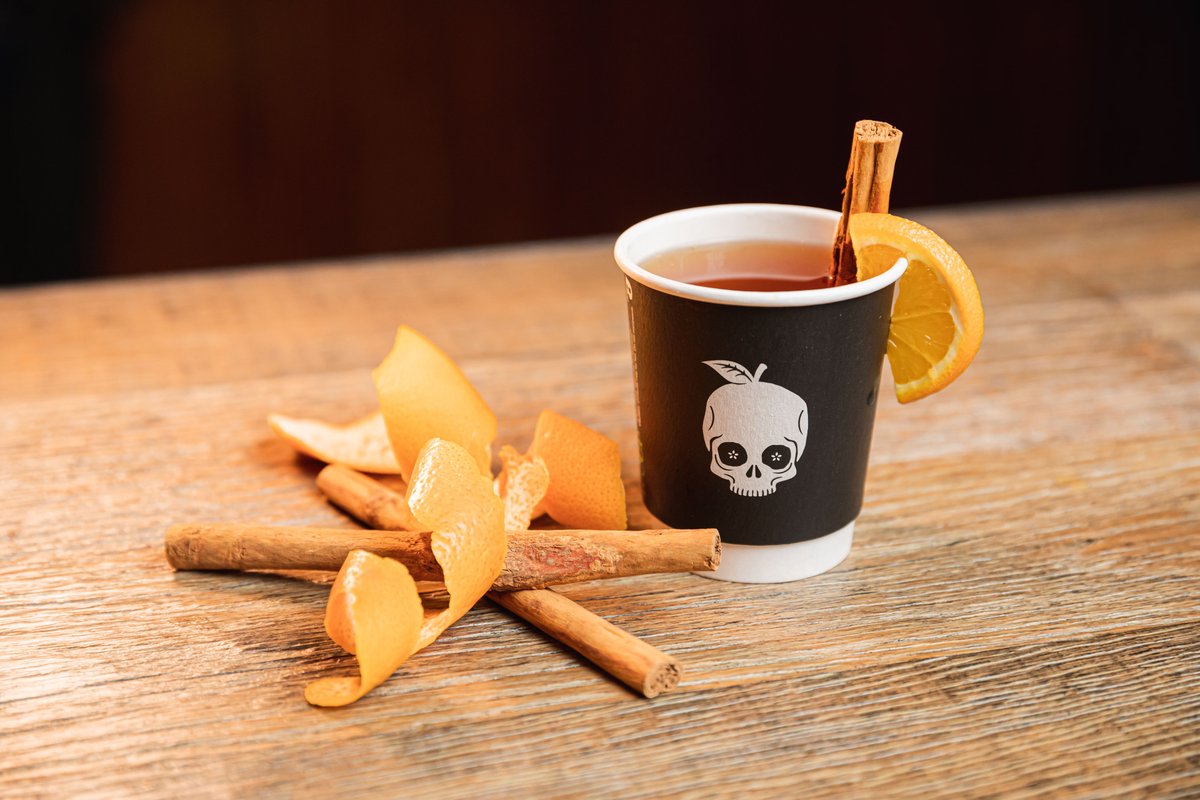 Feeling chilly? 

We've got a perfect way to warm you up, with our mulled cider from our friend at Hawkes!!