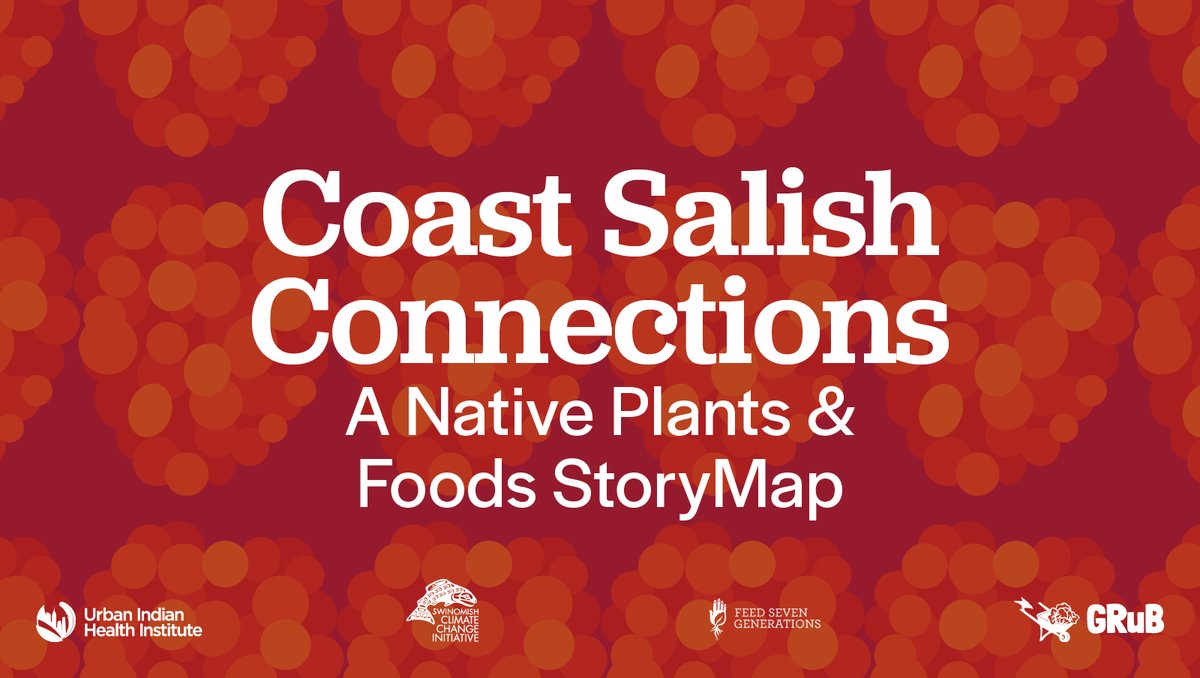 Knowledge keepers continually create traditional twists to foods, medicines, and practices. 

Check out Coast Salish Connections: A Native Plants &amp; Foods StoryMap for stories, collaboration, &amp; innovation among Native communities in the NW: loom.ly/L1pXCrM.

#NativeTwitter