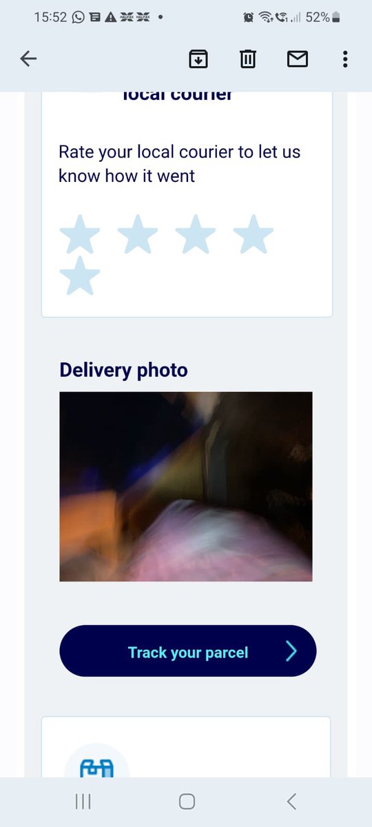 zdaxies's tweet photo. I’m sorry but how can any delivery company think this photo is okay as proof of delivery😭😭 https://t.co/GIJklVtbLB