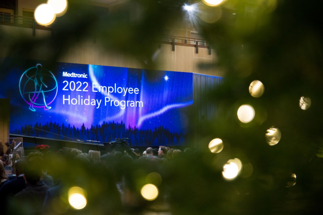 MarkAPowell's tweet photo. Every year for the last 21 years I look forward to our employee holiday program because we hear directly from patients whose lives are changed by our healthcare technology. Their stories fuel our work and ground us in our Mission. #MedtronicEmployee https://t.co/QdFBXVZneJ
