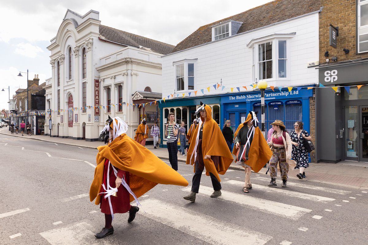 See an excerpt from Arianne Churchman‘s 'When We Were in Horseback', a performative walk commissioned for Whitstable Biennale 2022, on the website now. 

Watch the video: whitstablebiennale.com/journal/ariann…