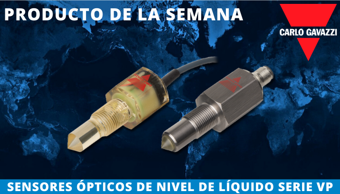 Presentamos nuestros sensores de nivel óptico de la serie VP como el Producto de la semana.

lnkd.in/gnD8xKiV

MexicoSales@carlogavazzi.com

+52 55 5373 7042

#Optical #Level #Sensor #Diffuse #LevelMonitoring #LiquidPresenceMonitoring #FoodAndBeverage #HVAC  #Semiconductor