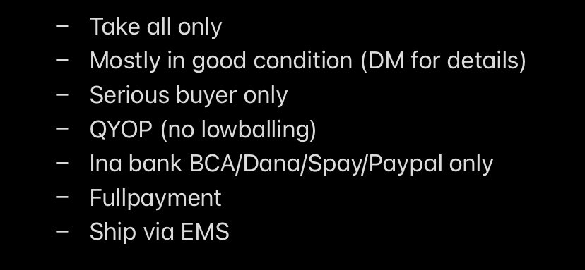 Help RT 🙏🏻

WTS (want to sell)

Yearbook NCT OT23

💸 QYOP/offer by dm (no lowballing) 

📍Semarang, Jateng, Ina
✅ WW shipping
✅ Shopee/Tokopedia/COD manual Semarang only

t. wts nct yb yearbook resonance 2020
<a href="/kpopsellbuyina/">ACTIVE📌</a> <a href="/NCTSelling_INA/">ON🔥</a> <a href="/NCTselltrade/">Tag Us for retweet!😊</a>