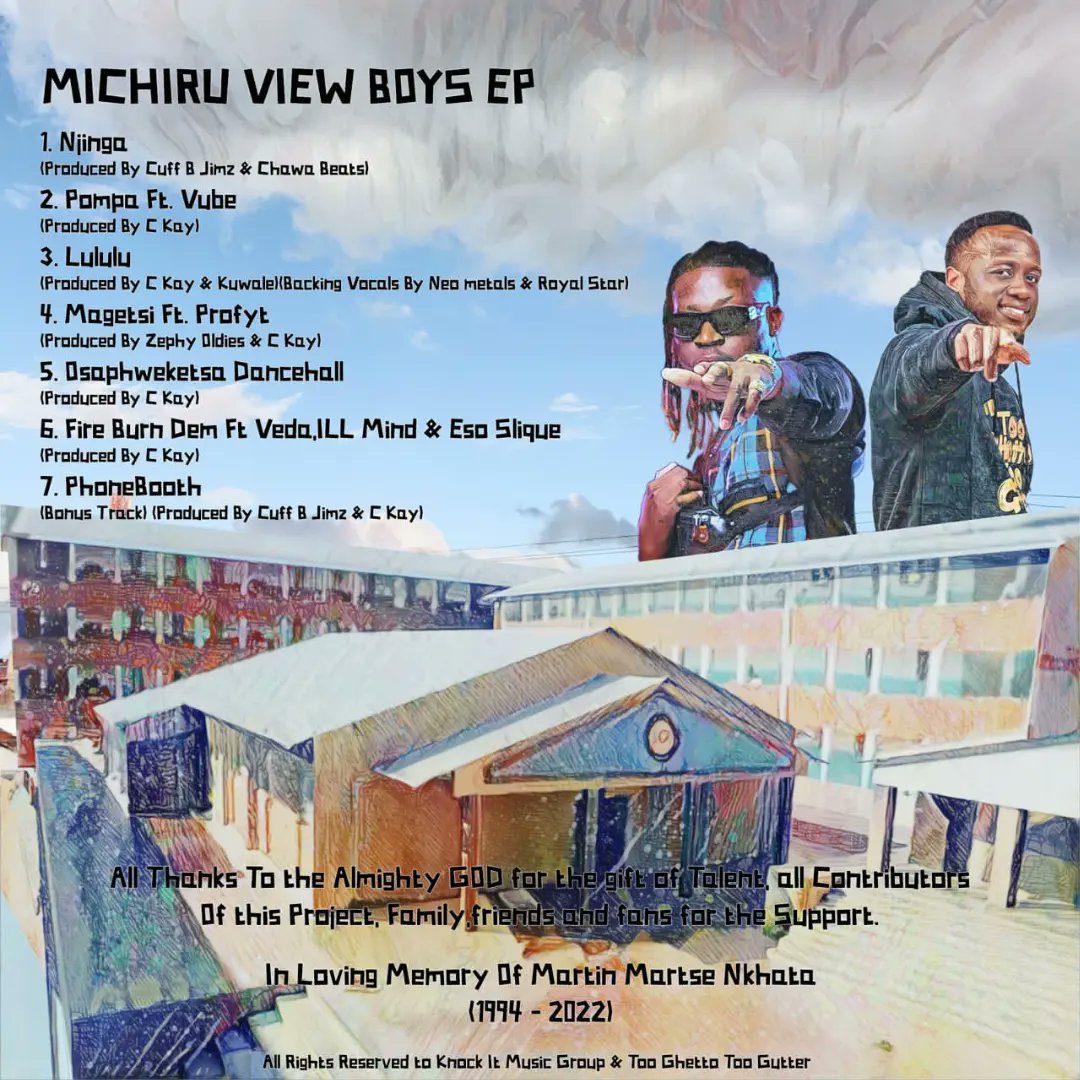 MICHIRU VIEW BOYS EP

THIS FRIDAY 23rd DECEMBER 2022
#Tooghettotoogutter
#knockitmusicgroup