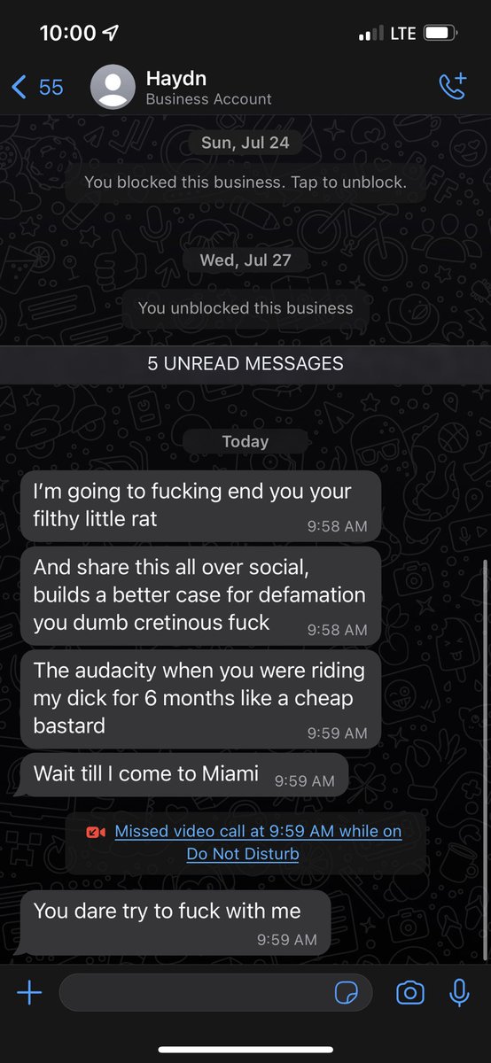 Hustlepedia's tweet image. . @realmsofeth is a scam, ran by a criminal, who is making threats to everyone along the way because he stole all the investor money. 

Their CEO is threatening to “end me”

Says I “rode his dick” when he invited me literally everywhere to get my advice.

Posting here for fun😄🤣