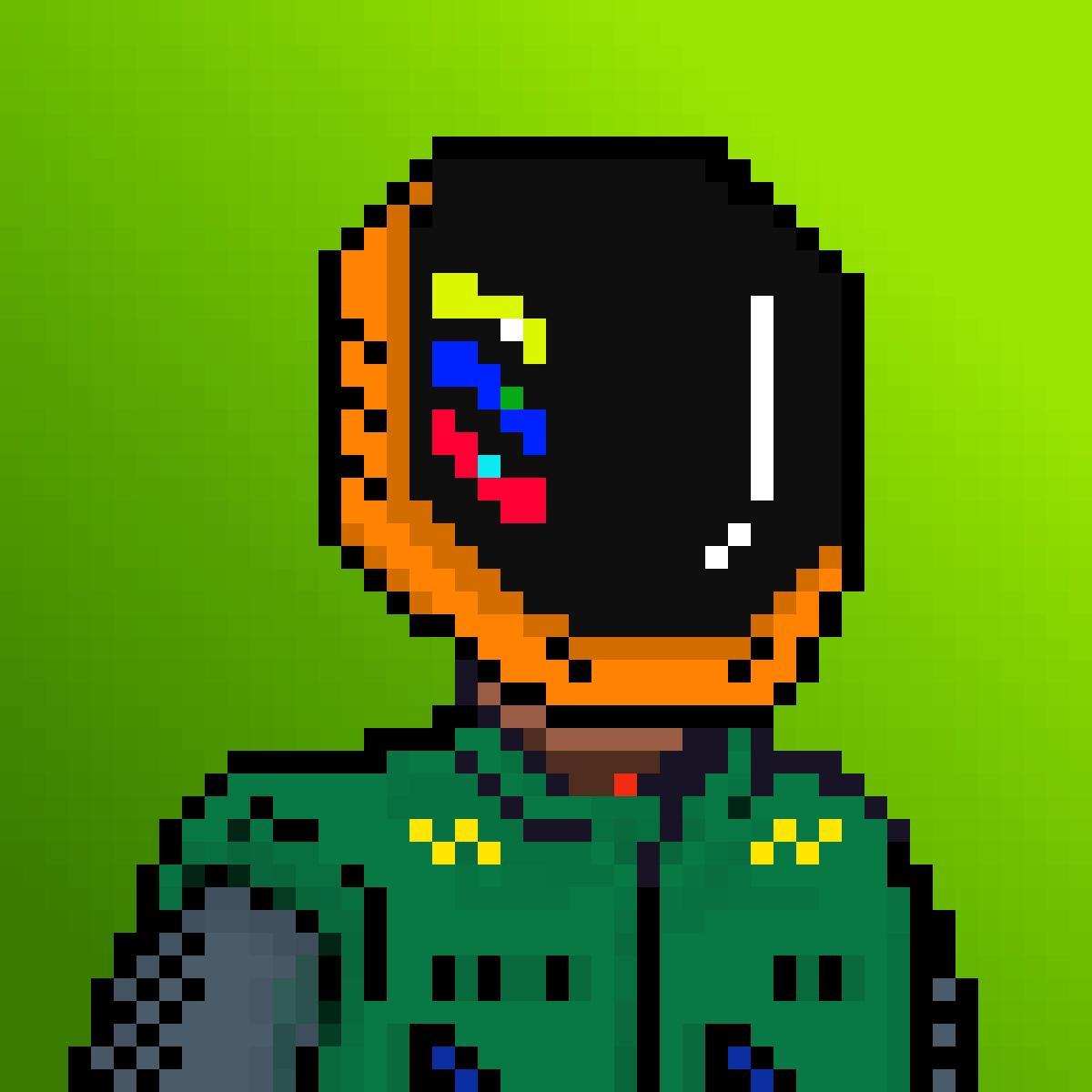 1BITSnft's tweet photo. GM! ☀️

@OnChainPeople #561 is looking 🔥 You can check out the full collection and mint now on @Indelible_Labs here:

https://t.co/iYG2nShs9S

#nfts #onchain #digitalcollectibles #pixelart https://t.co/2jJNtKG0OA