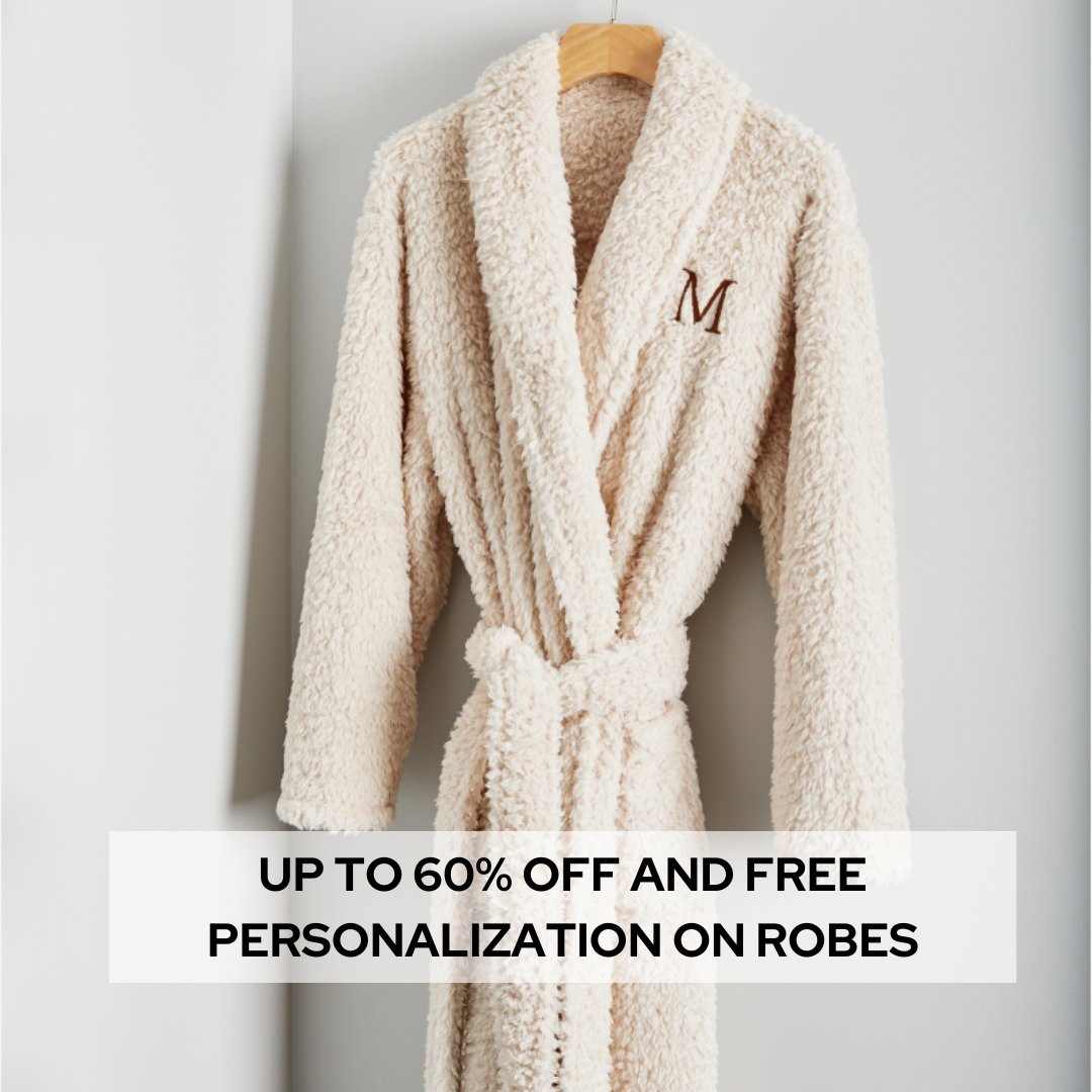 Stay cozy through the New Year with our teddy #robe. It’s perfect for a friend or family member who enjoys binge-watching the latest series. Today is the last day to order with Standard Shipping and receive in time for #Christmas! 🎁 cstu.io/c4a74c