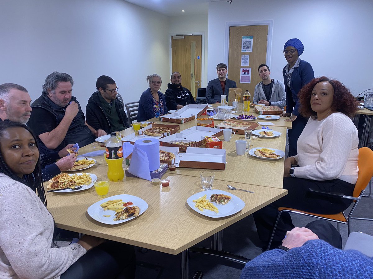 Sarah Walters (@sjwalters31) on Twitter photo Festive working lunch <a href="/hope_housing/">Hope Housing</a> Bradford as we eat together- staff, trustees , tenants, all overseen by the indomitable (and generous) <a href="/LaraOyedele/">Lara Oyedele #blacklivesmatter #ukhousing ๐ต๐ธ</a> ! Festive working lunch <a href="/hope_housing/">Hope Housing</a> Bradford as we eat together- staff, trustees , tenants, all overseen by the indomitable (and generous) <a href="/LaraOyedele/">Lara Oyedele #blacklivesmatter #ukhousing ๐ต๐ธ</a> !