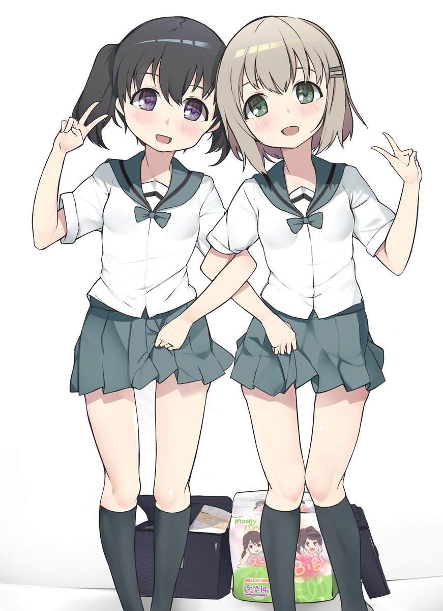 ameharuharu's tweet photo. リクエスト絵。 https://t.co/rW0gLUGnbM