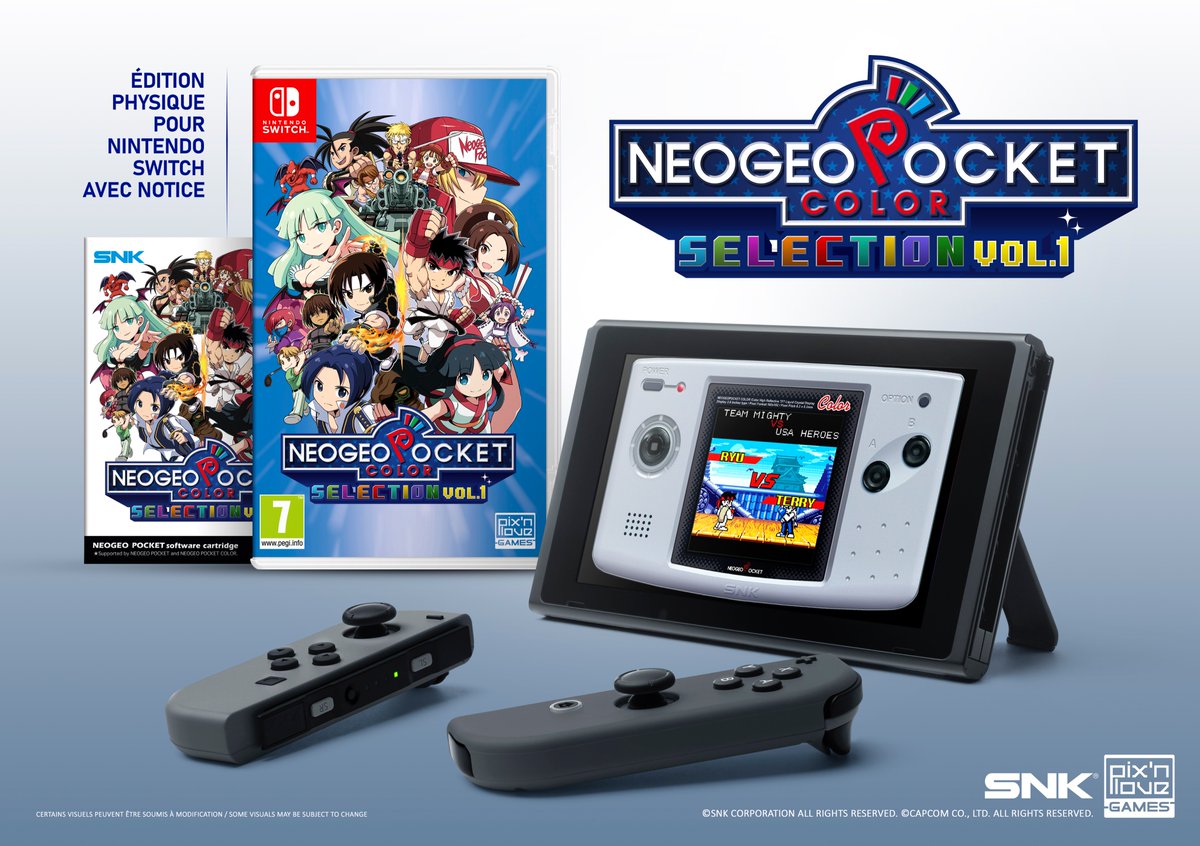 🎅CALENDRIER DE L'AVENT J19🎅

Tentez de remporter un exemplaire de Neo Geo Pocket Color Selection Vol.1 pour #NintendoSwitch 🤩

Pour jouer : 
🟡 RT
🔵Follow <a href="/Pixnlove/">Editions Pix'n Love</a>

➡️ Tirage au sort demain !

#Calendrierdelavent