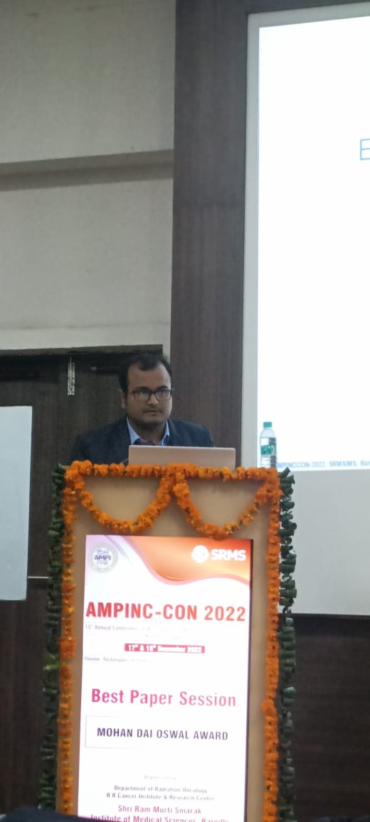 sumanta_25's tweet photo. Oral Presentation Session at AMPINC-CON 2022, SRMSIMS, Bareilly (U.P.)
#AMPI
#MedPhy
#KSSSCI https://t.co/yJ7lXpl3Wo