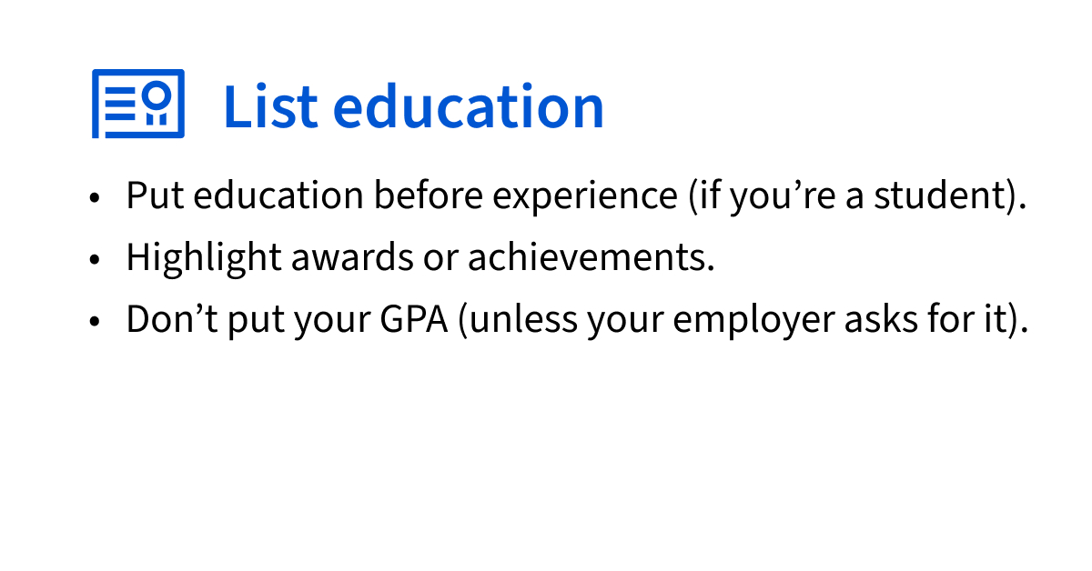 coursera's tweet photo. Your resume is a place to showcase your talents and experience. Here are some tips to make sure it stands out.
#CourseraGuide #CourseraArticle #LearnWithoutLimits #ResumeTips https://t.co/BRGwf6Y73T
