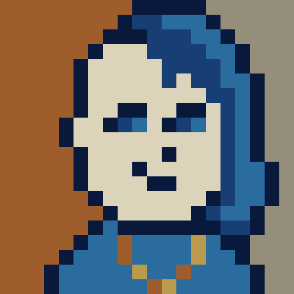 PyrhonX's tweet photo. Retro Type2 #04 named Ann is now available on @exchgART 

Start: 0.1sol 

Only a 2-hour auction🔹🔷

Link below https://t.co/dpsFedUVjN