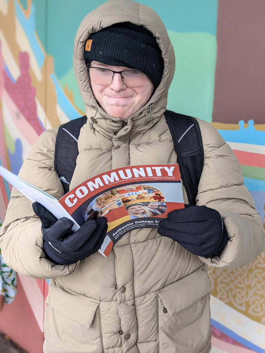 AutismActionAAP's tweet photo. This warm your heart on this snowy day! Prosper Academy is featured on Metropolitan Community College (Nebraska) 's "Community" magazine and here are photos of the students' FIRST LOOK at the feature! ♥️♥️

Check it out online at: https://t.co/2dbp2FgM5u https://t.co/EJhjG0lOf9