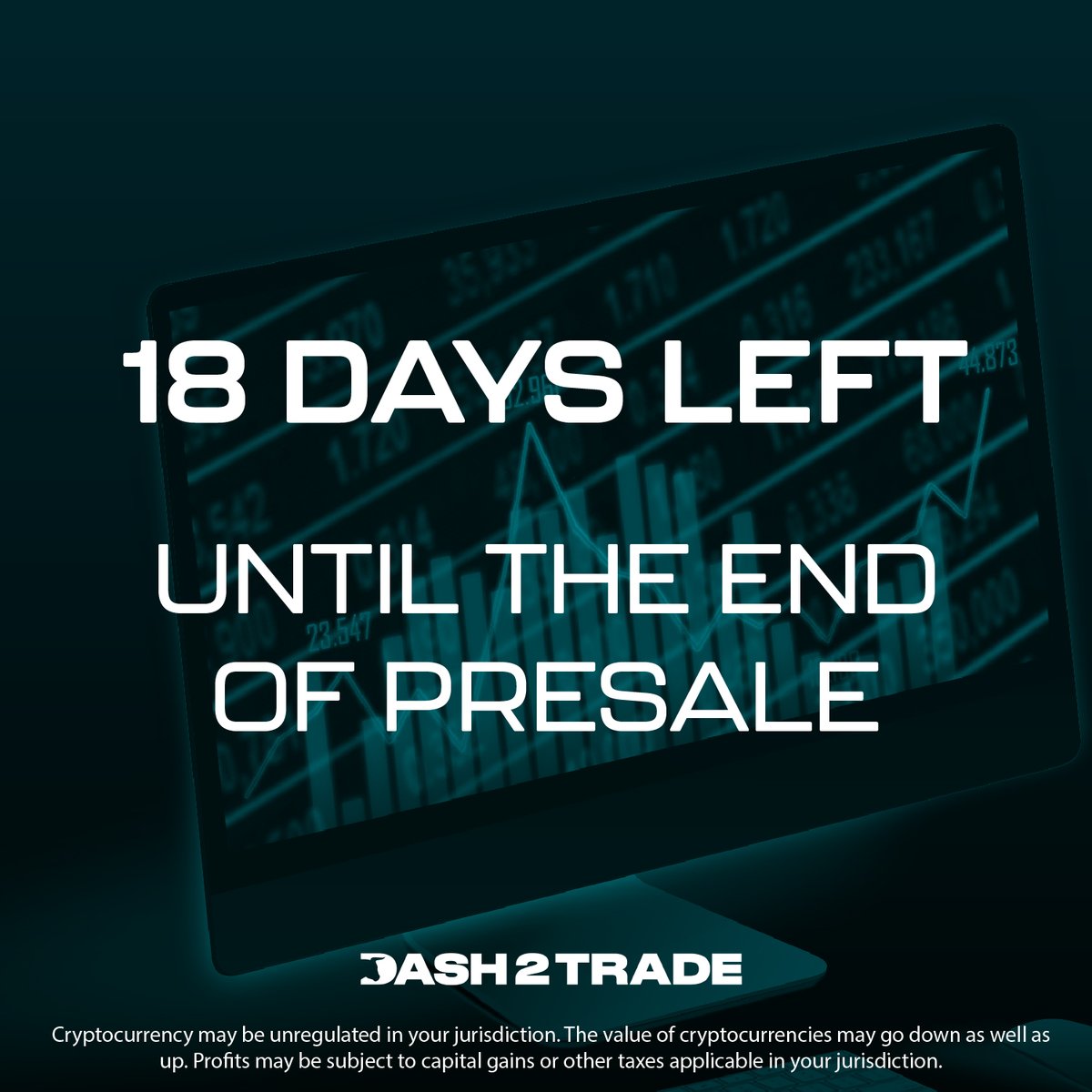 Dash 2 Trade (@dash2_trade) on Twitter photo 🚨PRESALE ENDING SOON🚨
⌛18 Days remaining until our presale ends⌛
First CEX launch will go live on Wednesday 11th Jan 2023!!
Buy $D2T now before the exchange listings🔽
dash2trade.com 🚨PRESALE ENDING SOON🚨
⌛18 Days remaining until our presale ends⌛
First CEX launch will go live on Wednesday 11th Jan 2023!!
Buy $D2T now before the exchange listings🔽
dash2trade.com