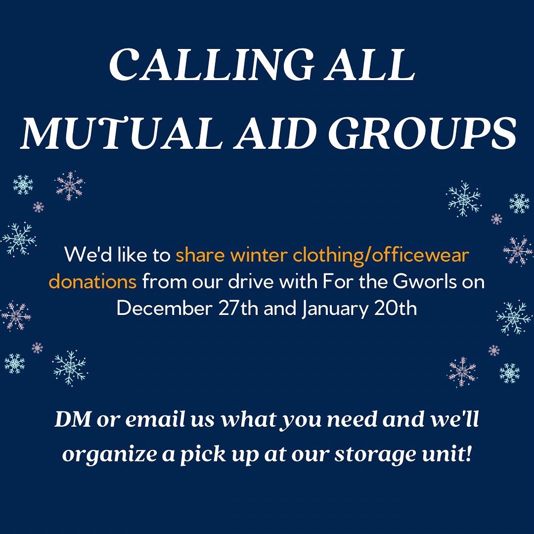 COSpaceNow's tweet image. We won’t be on the block today but we wanna share our donations with the fam who can! If you need clothing for community pull up to our unit in the BX and we’ll share em ❤️