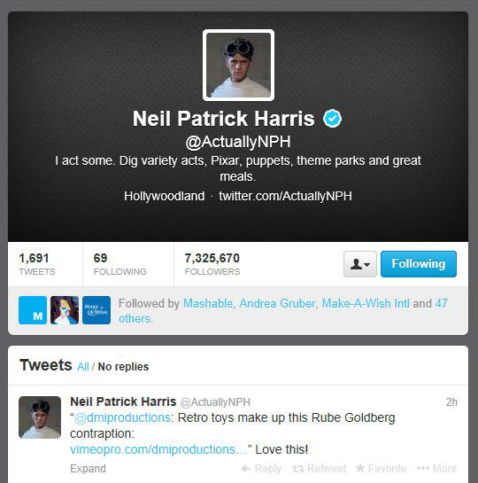 Some memories just have to be shared.
We’ve just had this beauty pop up from 9 years ago today…
When the gorgeous <a href="/actuallynph/">Neil Patrick Harris</a> - shared our retro themed Christmas video.
Enjoy it all over again, and have your own childhood memories come flooding back:
vimeopro.com/dmiproductions…