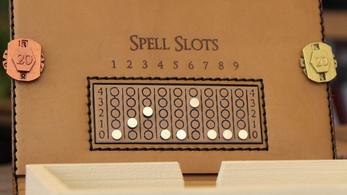 SpeechlessBard's tweet photo. The last Caster Compendium slots of the year are opening up this Wednesday (Dec. 21) at 8pm CET π
https://t.co/eH0FW6SbWQ
There won't be many with our Holiday break coming up, but we'll build these magnetic spell books with as much love as ever! π
#dnd #ttrpg #castercompendium https://t.co/4uajnPmpgL