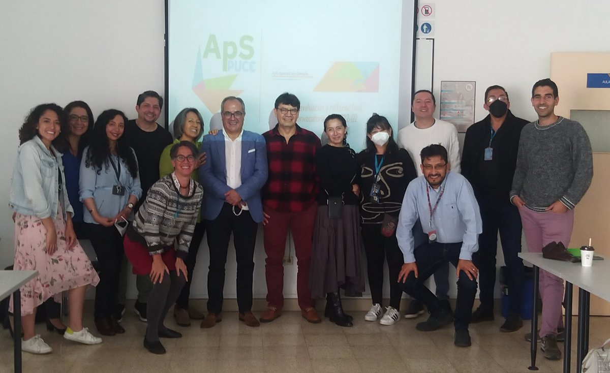 Taller de evaluación de Aprendizaje-Servicio en 6 asignaturas.
5 diálogos referidos a los aprendizajes, la concordancia RdA-Servicios, evaluación, relación con los SSCC, aciertos y desaciertos, interdisciplinariedad. 
Un primer paso sustancial y rotundo.
#AprendizajeServicio
#ApS