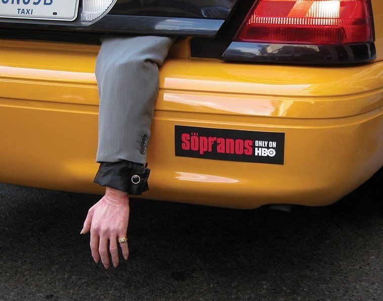 VisualNostalgia's tweet photo. The Sopranos advertisements by BBDO New York (2005) https://t.co/tD85AbXQdL