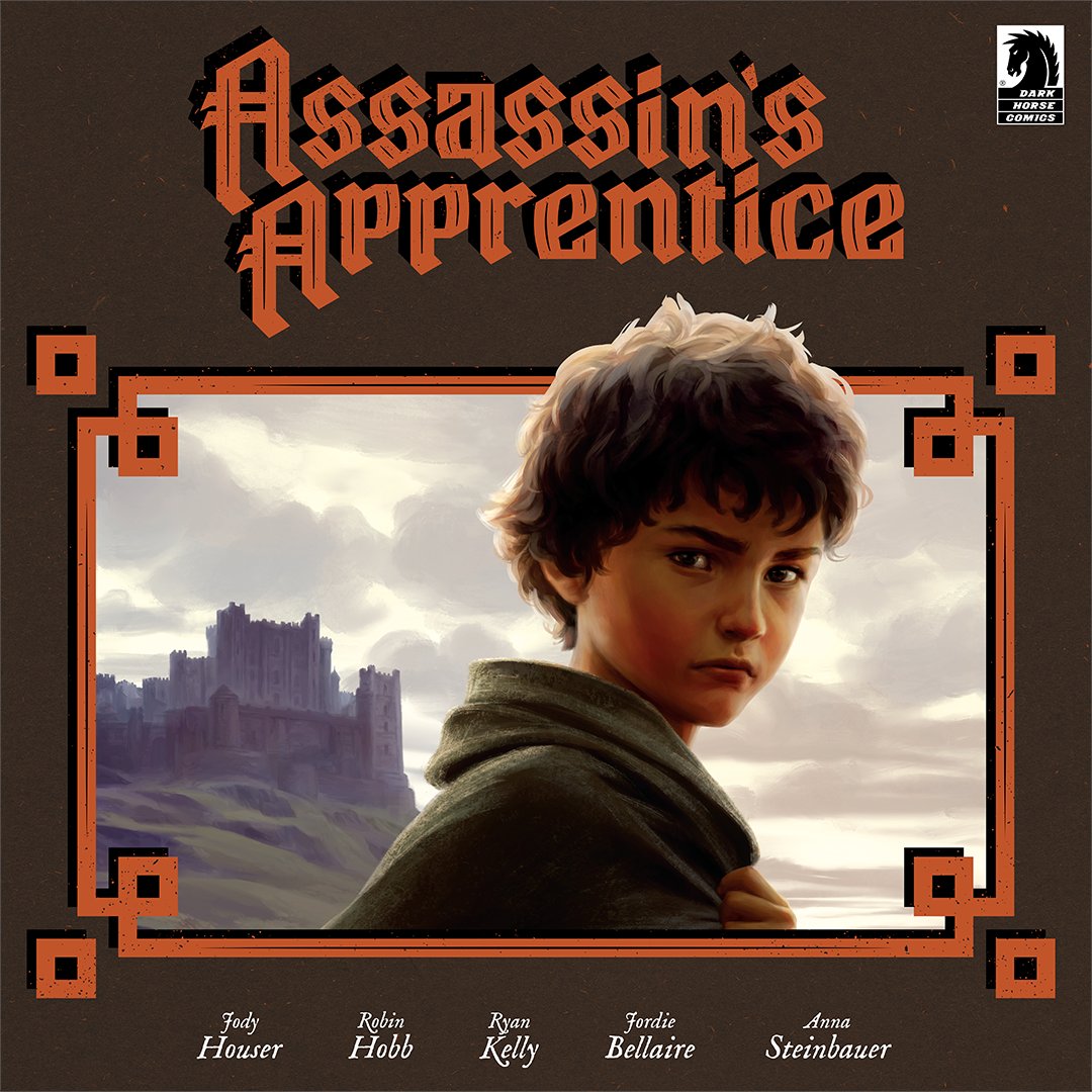 DarkHorseComics's tweet photo. "Well constructed and faithful adaptation that encapsulates the atmosphere of the original novel." --@SequentialPLNT 

Assassin's Apprentice #1 is out now! Try @robinhobb's fantasy series for the first time, or return to The Farseer Trilogy in comic form: https://t.co/5POzHrVaTN https://t.co/lIZzK66xkd