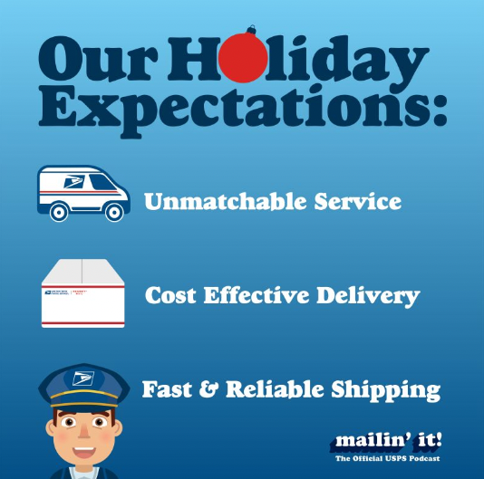CosmicCarrier_'s tweet photo. Delivering for America: mailin' it! podcast - Holiday Ready #USPSEmployee https://t.co/uHy9Hp20IB