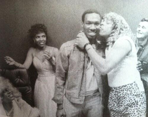 historydefined's tweet image. Rick James and Charlie Murphy, 1981