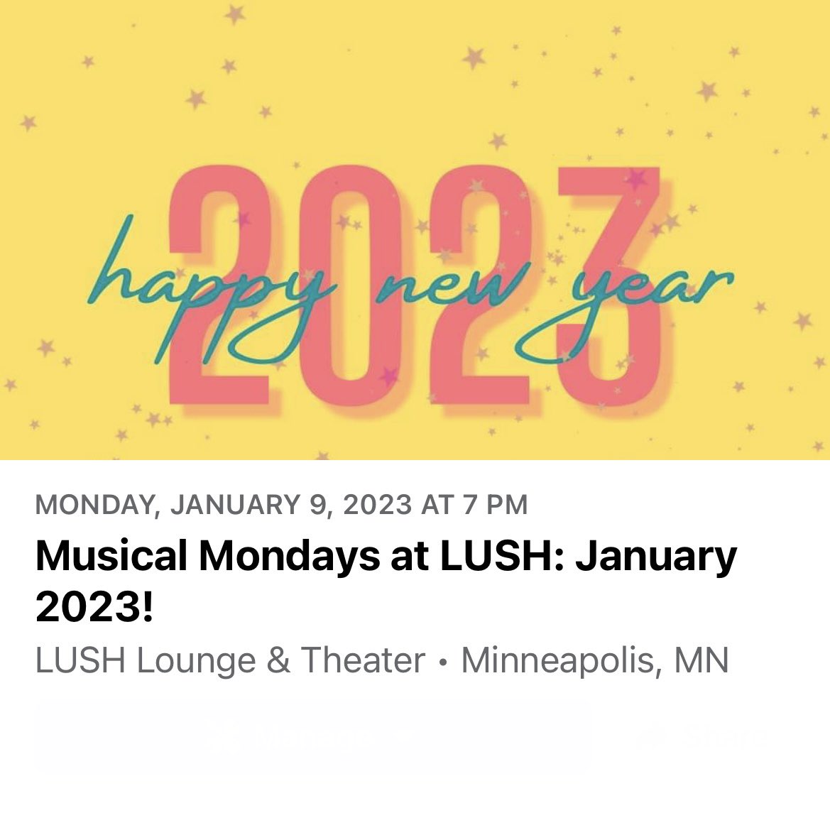 Musical_Mondays's tweet photo. We’re back January 9th, 2023! https://t.co/VPuphdzmuD