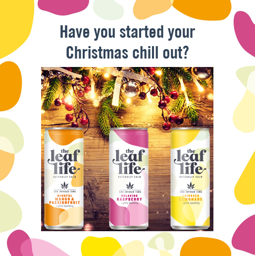 leaflifecbd's tweet photo. Whatever you’re doing to chill out for Christmas, do it with a can of Leaf Life in your hand. #leaflife #theleaflife #theleaflifecbd #cannabidiol #cbd #cbdproducts #cbdlife #cbddrink #cbdbenefits #cbdoil #cbddrinks #drinkcbd #selfcare #cbdwellness #veganuary #veganuary2023 https://t.co/cRQGYJBw8P