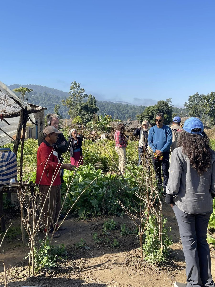 The <a href="/mercycorps/">Mercy Corps</a> team in Nepal hosted <a href="/USAmbNepal/">U.S. Ambassador to Nepal</a> on his first community visit to see our BHAKARI program, funded by <a href="/USAID/">USAID</a>. Our team is working alongside rural and marginalized communities to tackle food insecurity &amp; chronic malnutrition and respond to short-term emergencies.