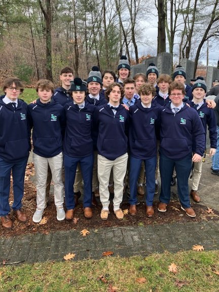 This weekend the team participated in Wreaths Across America.  Remember, Honor and Teach
<a href="/WreathsAcross/">Wreaths Across America</a> <a href="/LowellCatholic/">Lowell Catholic</a> <a href="/LC_CrusadersAD/">Lowell Catholic Athletics</a> 
#wreathsacrossAmerica
