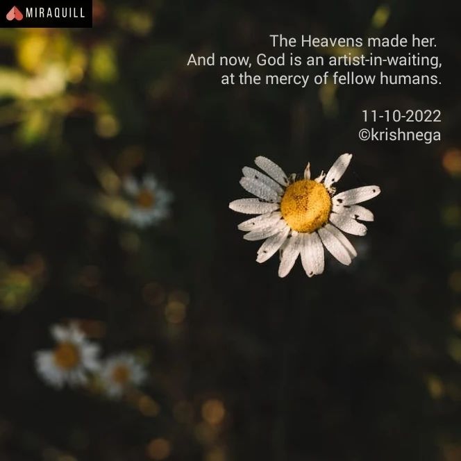 miraquillapp's tweet photo. Like | Comment | Share 🌸
Posted by: krishnega on @miraquillapp
Tags :
#miraquill
#mirakee
#writersnetwork
#writerscommunity
#upliftingart
#poemoftheday
#poetrysociety
#poemporn
#poet
#instapoet
#poemsofinstagram
#poetrygram
#poetrytribe … https://t.co/4RbT4JpjX9 https://t.co/VEx3M9GtjU