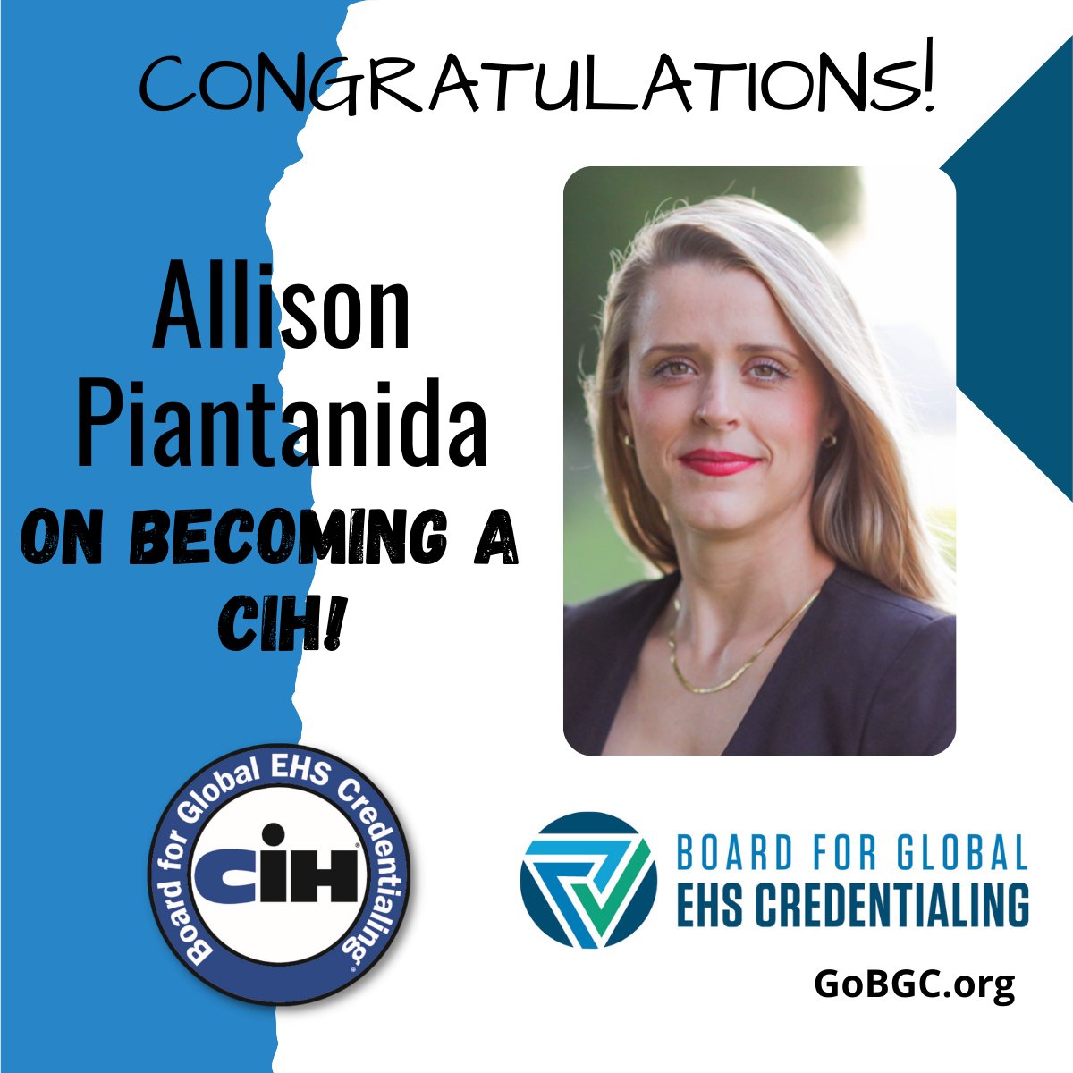 Become a CIH today!

#cih #iamih #gamechangingcredential #industrialhygiene