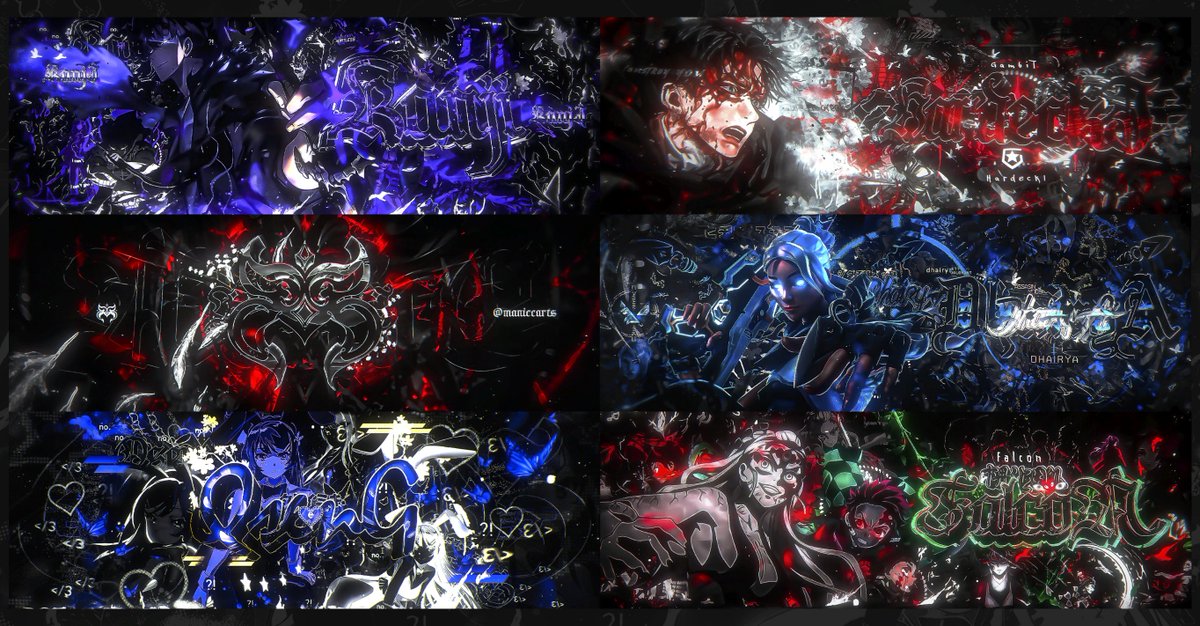 🖤+ ♻️ + reply with your name for a free header!