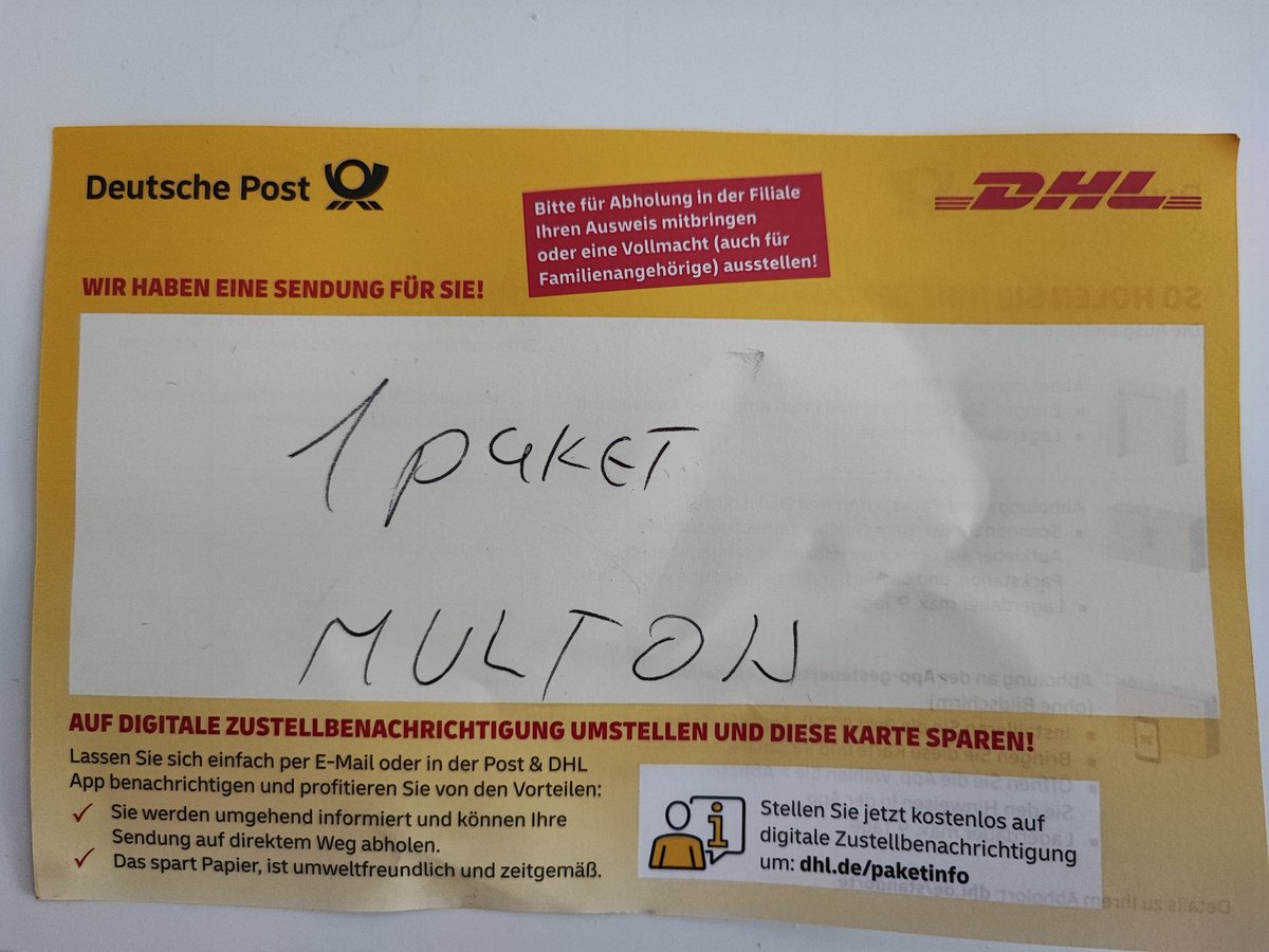 #Glatteis #Weihnachten #Winterdienst #dhl
Wo ist denn das Paket jetzt?