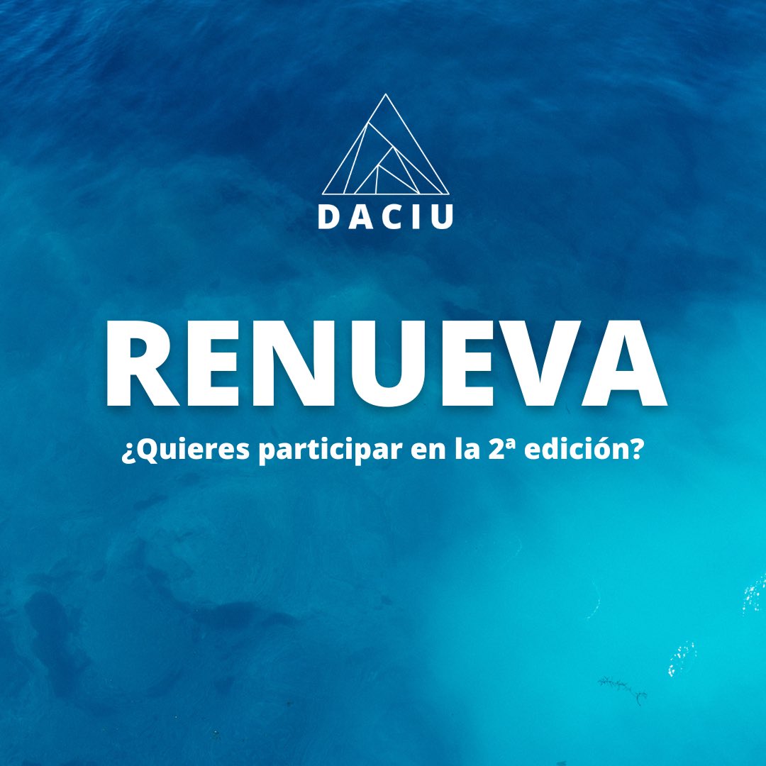 Programa DACIU tweet media