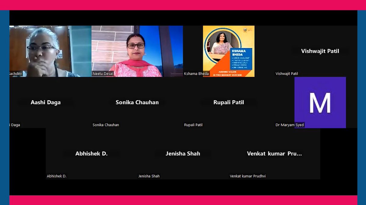 SapienKid's tweet photo. We’re glad to announce that our webinar was a big success! Mrs. Neetu Singh and Mrs. Arti Sachdeva shared valuable insights from experience, Mrs. Kshama Bheda explained how to plan homeschooling for your child.
#SapienKid #KidsEducation #MillennialParents #Education #Webinar https://t.co/qSPakO7W4p