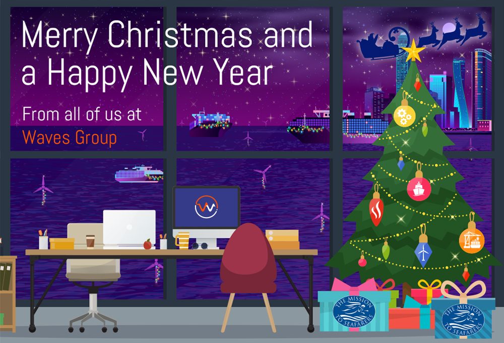 Wishing our colleagues, friends, clients and family a Merry Christmas and a Happy New Year. In support of the many seafarers across the world, this year we are making a donation to the The Mission to Seafarers charity. Happy Holidays! @FlyingAngelNews