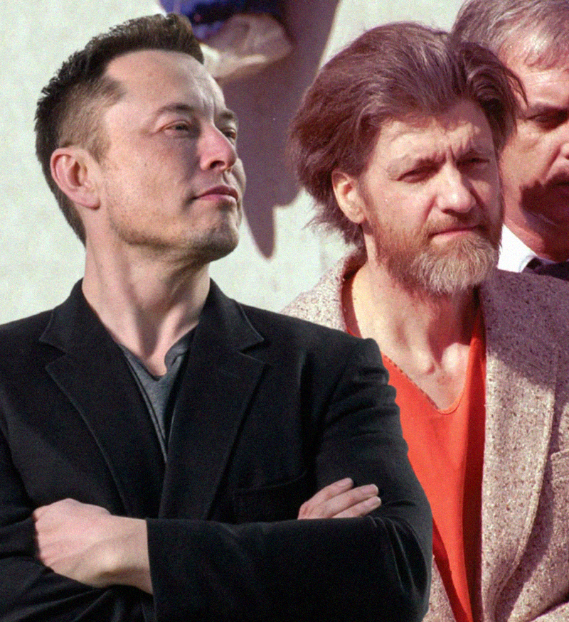 🚨 BREAKING INFO: <a href="/elonmusk/">Elon Musk</a> appoints "free thinker" Theodore John Kaczynski as new CEO of Twitter, says "he'll know what needs to be done".