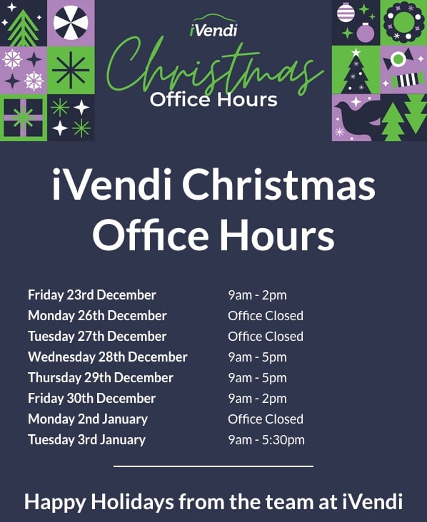 Not long to go now. 
We will be closed next Monday and Tuesday whilst we enjoy our presents from Santa (yes, we are all on the good list). We will be back open again on the 28th🎄