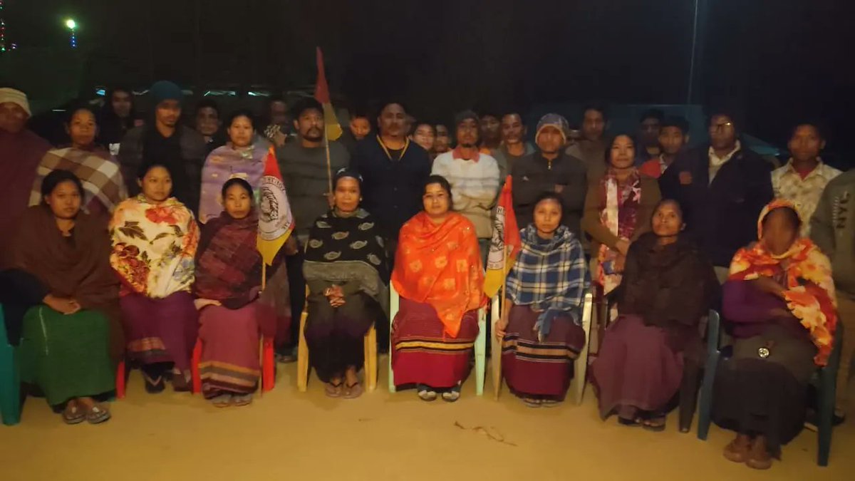 YTFTIPRA's tweet photo. A Greater Tipraland awareness campaign was organised today at Toiksoma Kami, Pashchim Manikya Dewan ADC village under 43 Karbook Assembly Constituency .
#OneLastFightForGreaterTipraLand #Thansa
#BubagraLongLive #YTFLongLive #TWFLongLive
#TipraMothaLongLive https://t.co/Y1pesGb9ej