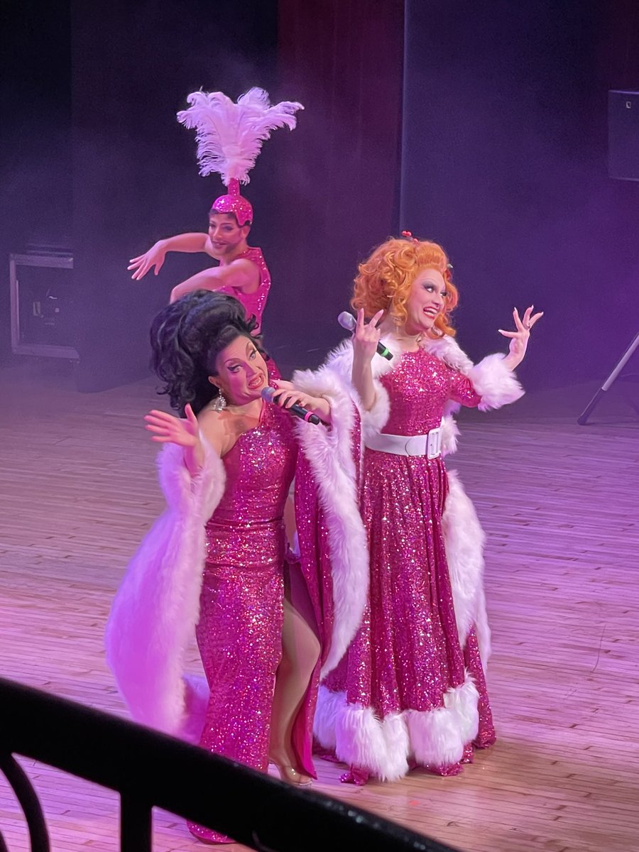 instinctmag's tweet photo. Find a holiday tradition that is new and gay! @bendelacreme @JinkxMonsoon Thanks @witchhousepr https://t.co/4BFfOUHu04