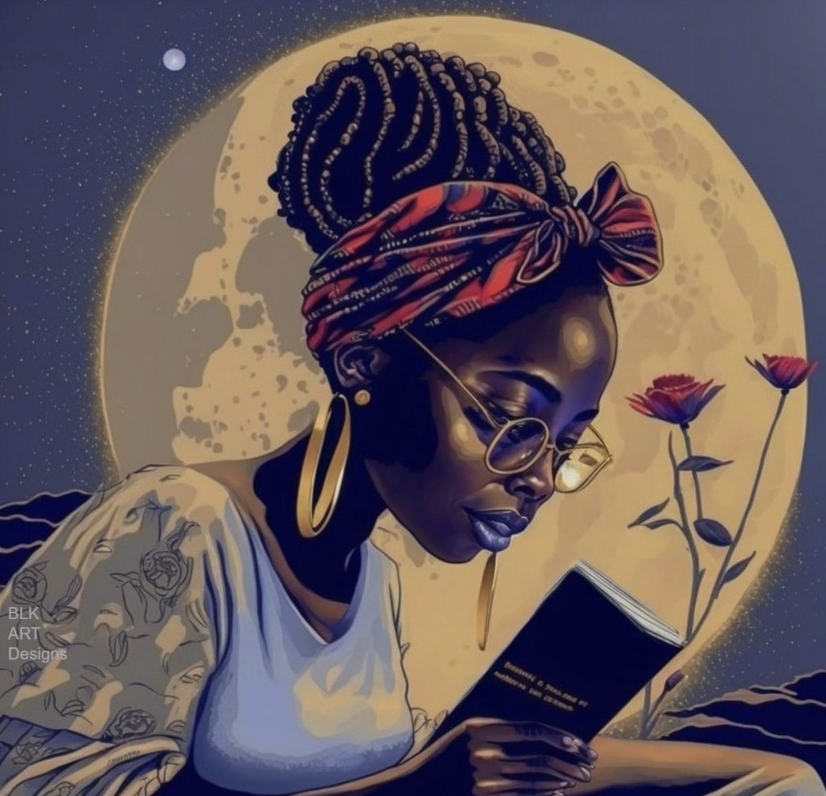 Maybe this is why we read, and why in moments of darkness we return to books: to find words for what we already know.

🎨; @blkartdesigns 

#art #painting #paintings #culture #rizzulenation #rizzulenationart #rwandaculture #afroculture #africa #media #africanpainting