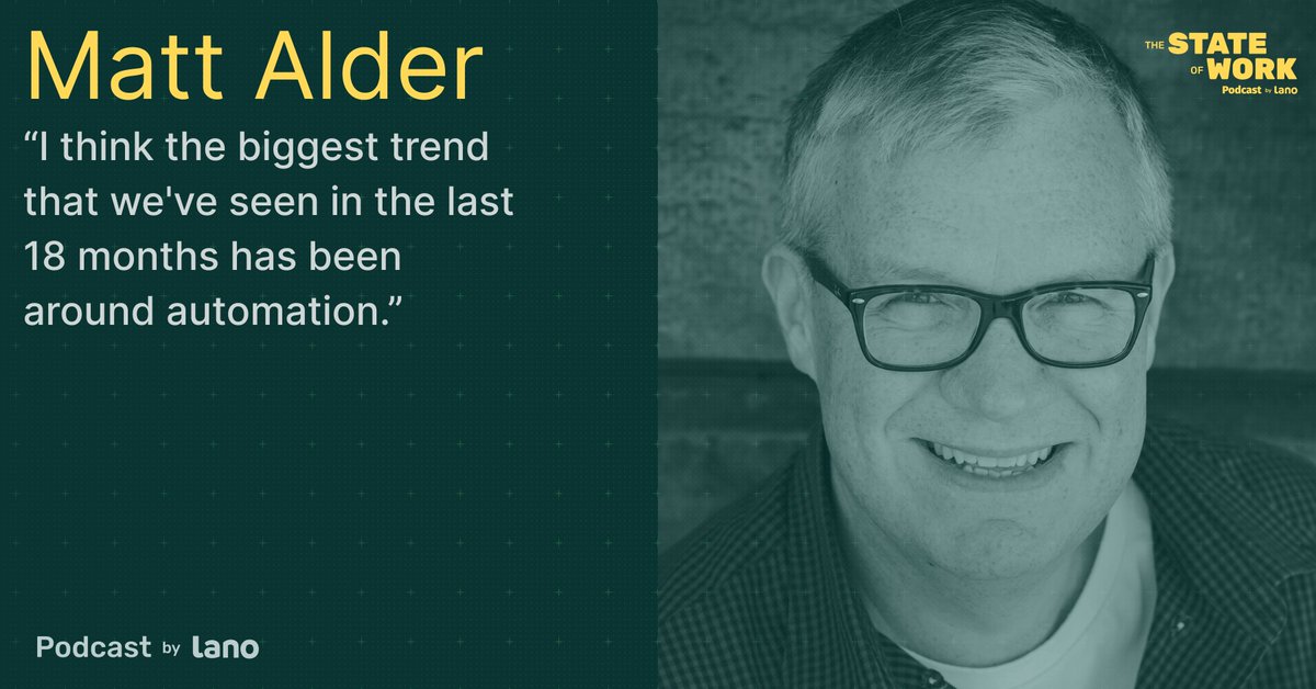 The State Of Work | Lano.io (@_thestateofwork) on Twitter photo 🎤<a href="/mattalder/">Matt Alder</a> shares some actionable steps you can take to set up a digital recruitment strategy and his thoughts on what the current technology trends are in the space lano.io/podcast/how-to…
#Lano #hr #tech #hiring #globalteams #podcast 🎤<a href="/mattalder/">Matt Alder</a> shares some actionable steps you can take to set up a digital recruitment strategy and his thoughts on what the current technology trends are in the space lano.io/podcast/how-to…
#Lano #hr #tech #hiring #globalteams #podcast