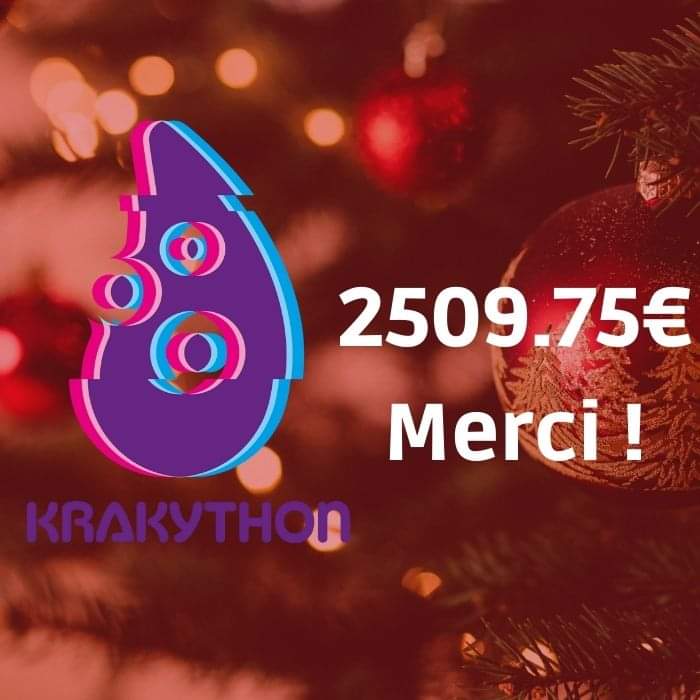 Krakython (@krakython) on Twitter photo Merci à tous nos donateurs, invités et viewers.
<a href="/FLeucemieEspoir/">Federation Leucemie Espoir</a> <a href="/nivallet/">Nicolas Vallet</a> Merci à tous nos donateurs, invités et viewers.
<a href="/FLeucemieEspoir/">Federation Leucemie Espoir</a> <a href="/nivallet/">Nicolas Vallet</a>